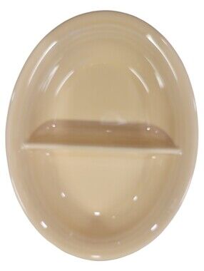 Fiesta Ivory Divided Oval Serving Bowl 40 oz Fiestaware Vegetable Dish